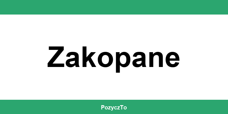 Kontakt Provident – biuro w Zakopane